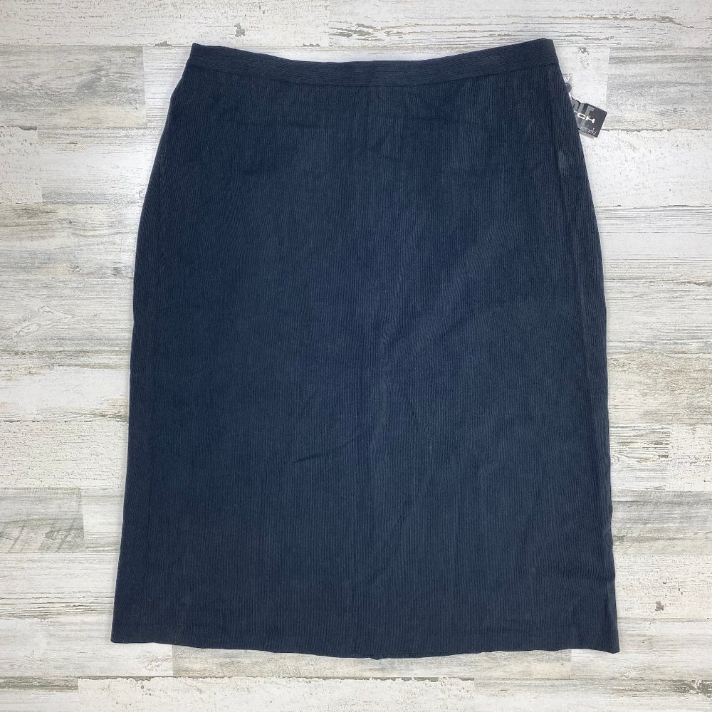 NWT Rafaella Slate Gray Career Skirt 22W MSRP $68 - Picture 1 of 3